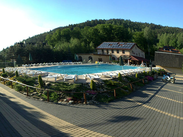 noclegi z basenem w górach