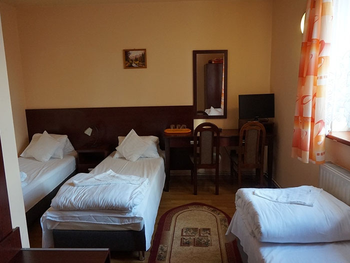 pokój w pensjonacie - wakacje dla seniorów